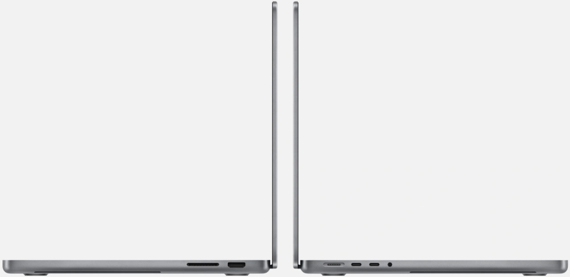 Macbook Pro 14" - Apple M3 8-core - 8GB Ram - SSD 1TB - 2023 - Space Gray - Nederlands toetsenbord