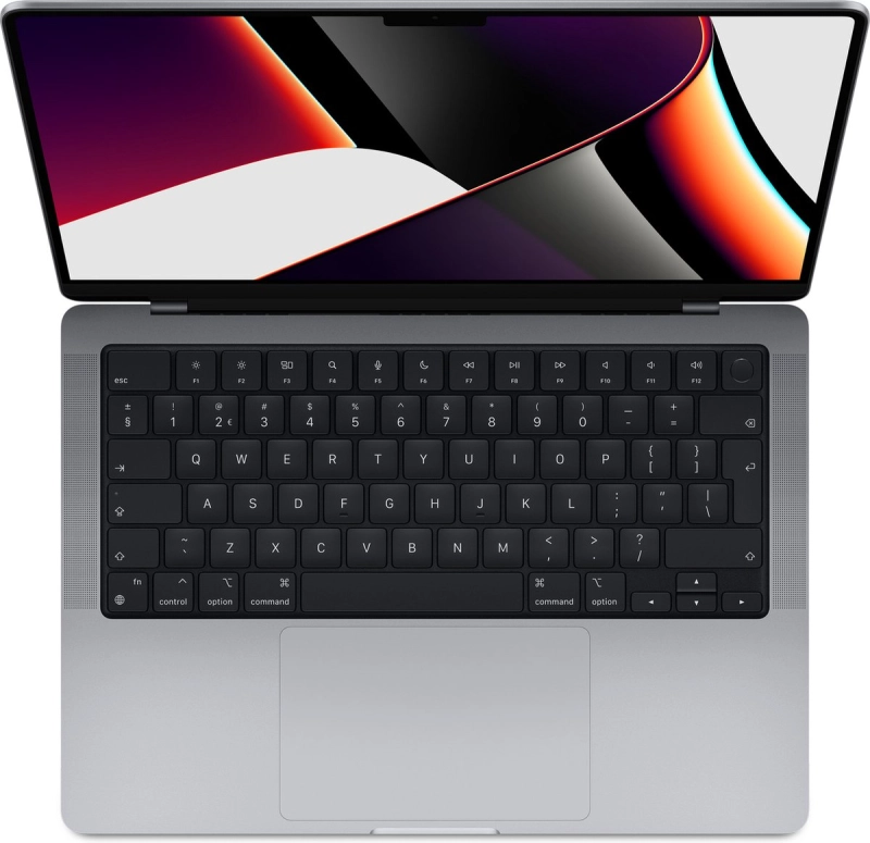 Macbook Pro 16" - Apple M1 Max 10-core 2,1GHz - 32GB Ram - SSD 1TB - 2021 - Space Gray - Nederlands toetsenbord