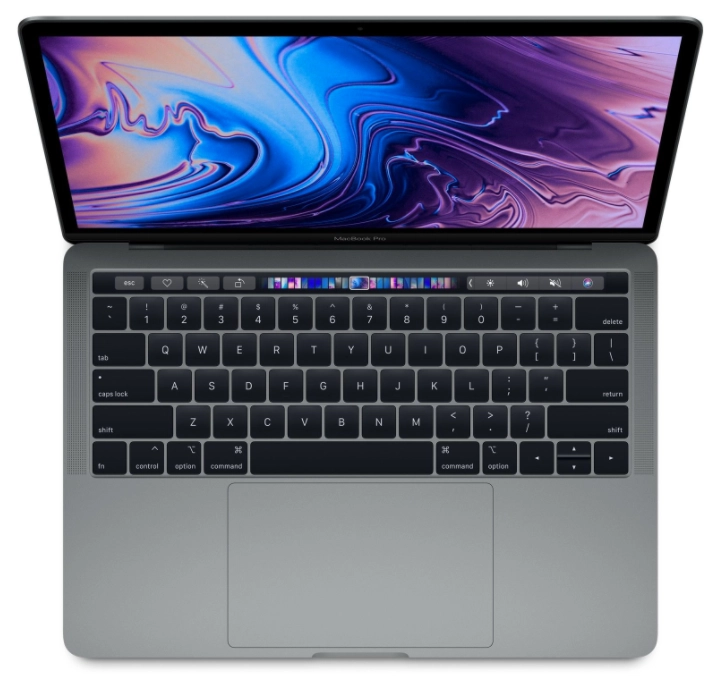 Macbook Pro 13" - Intel  i7 2,7GHz - 16GB Ram - SSD 256GB - 2018 - Space Gray - Nederlands toetsenbord