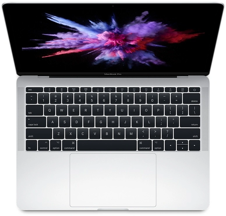 Macbook Pro 13" - Intel  i5 2,3GHz - 8GB Ram - SSD 256GB - 2017 - Silver - Nederlands toetsenbord