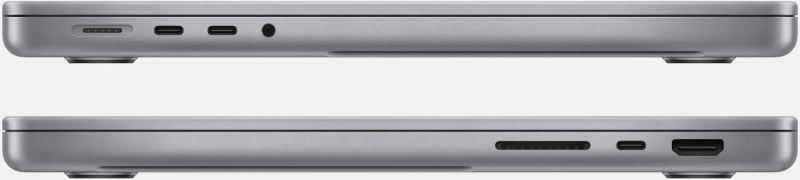 Macbook Pro 14" - Apple M2 Pro 12-core - 16GB Ram - SSD 1TB - 2023 - Space Gray - Nederlands toetsenbord
