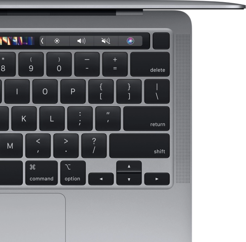 Macbook Pro 13" - Apple M1 8C 2,1GHz - 16GB Ram - SSD 256GB - 2020 - Space Gray - Nederlands toetsenbord
