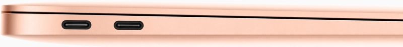 Macbook Air 13" - Intel DualCore i5 1,6GHz - 8GB Ram - SSD 128GB - 2019 - Gold - Nederlands toetsenbord